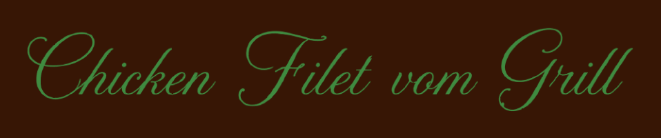 Chicken Filet vom Grill