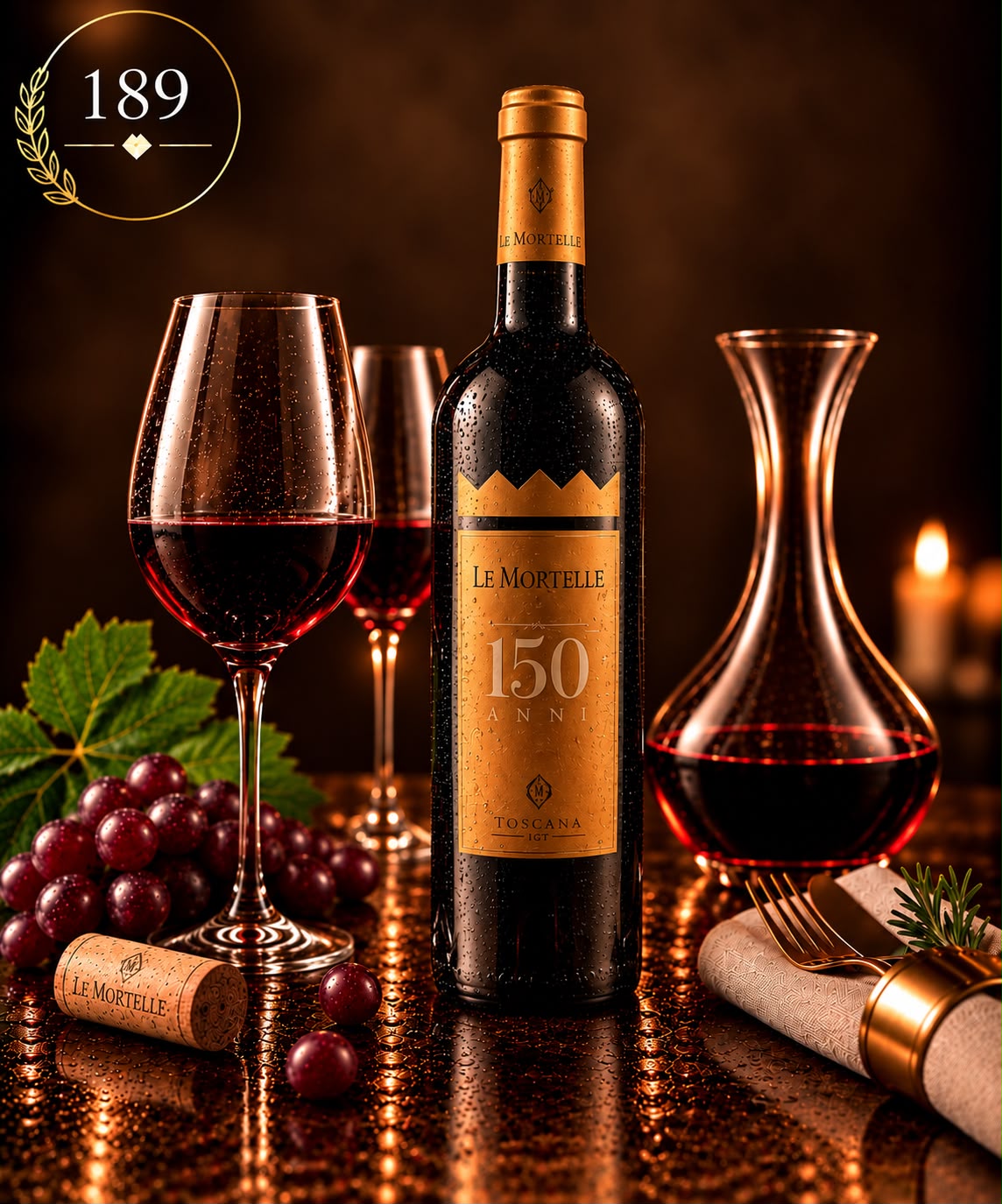Le Mortelle 150 Anni Toscana IGT – Rotwein, 189 € pro Flasche
