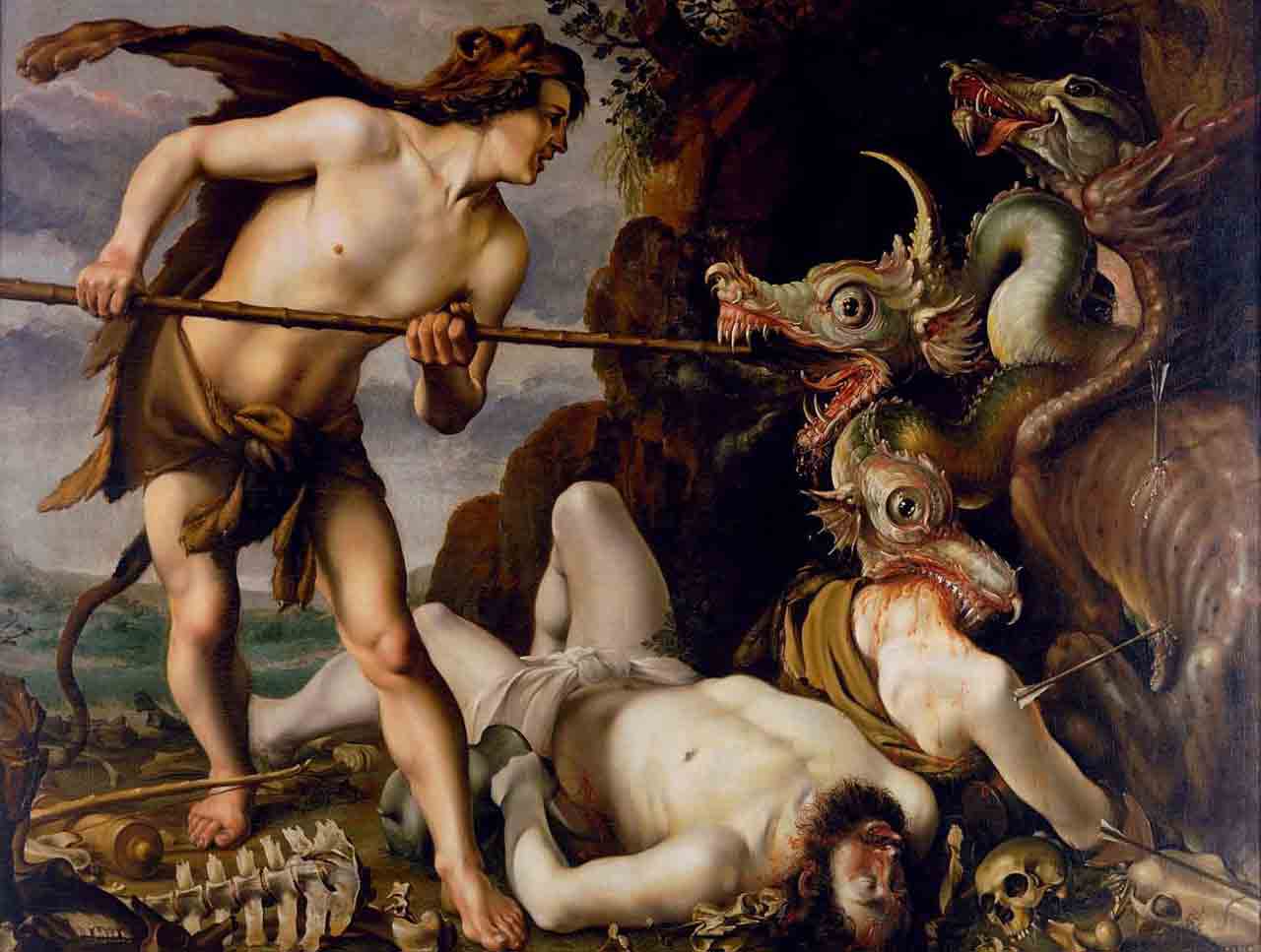 Qadmous - Phoenicia - Legende - Gemälde: Hendrick Goltzius † Qadmous - Phoenicia - Legende - Gemälde: Hendrick Goltzius †