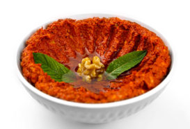 Muhammara | Geröstete Paprika Creme | Libanesische Küche Berlin | Qadmous