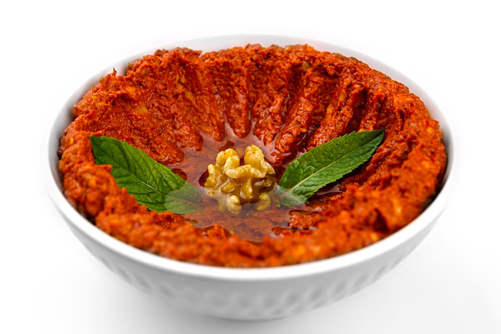 Muhammara | Geröstete Paprika Creme | Libanesische Küche Berlin